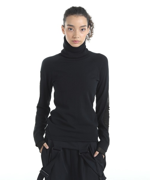 ニット セーター Y-3 HOODED KNIT TOP レディース