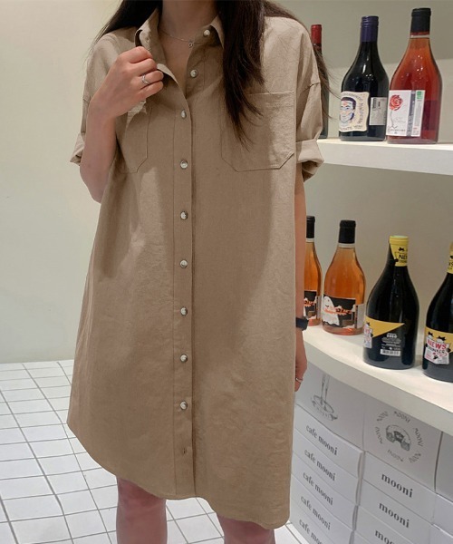 シャツワンピース シャツワンピース 選べる2TYPEシャツワンピース : ZOZOTOWN Yahoo!店