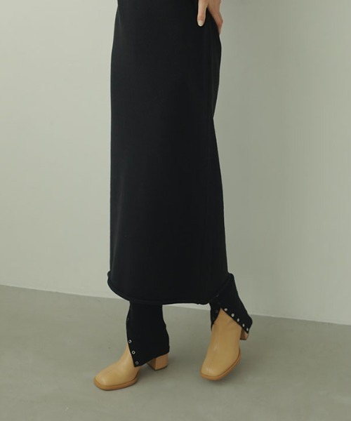 「ETRE TOKYO」 ニットワンピース FREE オフホワイト レディース_画像4