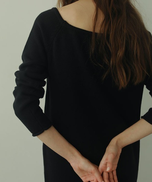 「ETRE TOKYO」 ニットワンピース FREE オフホワイト レディース_画像5