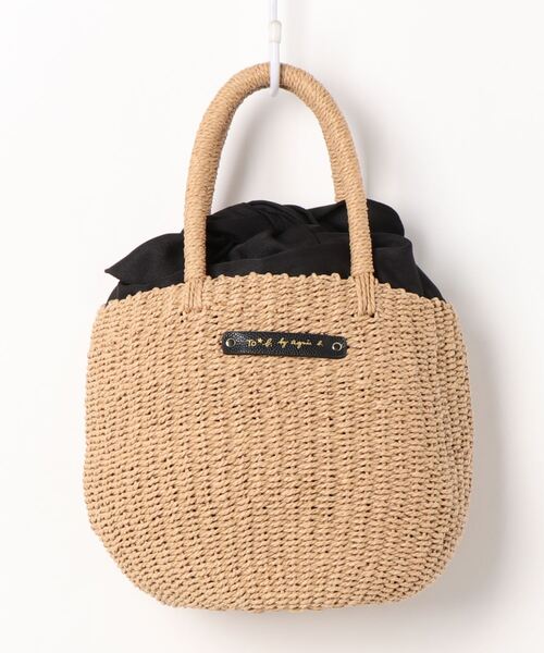 To b. by agnes 「To b.」 かごバッグ UNI ベージュ系その他