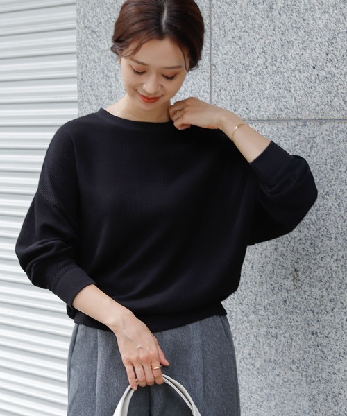 「URBAN RESEARCH DOORS」 長袖カットソー MEDIUM イエロー レディース