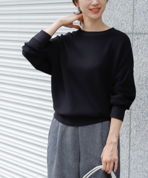 「URBAN RESEARCH DOORS」 長袖カットソー MEDIUM イエロー レディース
