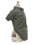 犬 服 AVIREX/MA-1シグニチャービッグロゴの詳細画像4