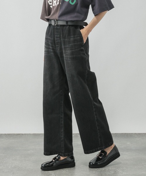 グローバルワーク GOODデニムイージーパンツ L 美品⭐︎ GLOBAL WORK ジーンズ デニム デニムパンツ GOODデニムイージー