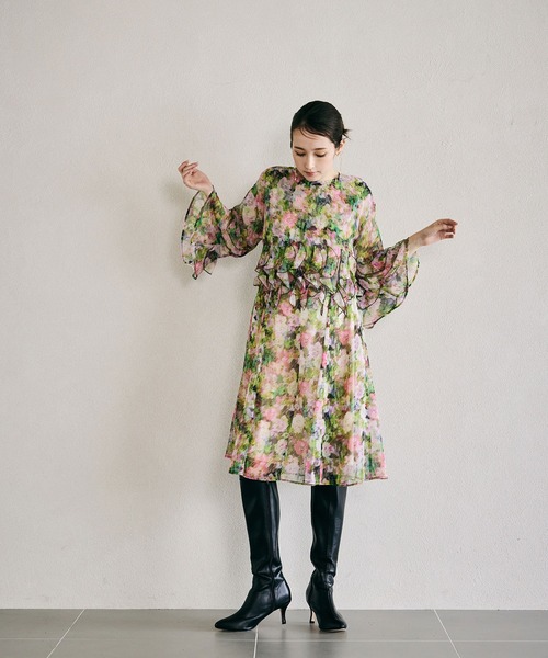 Audie a Muses（オーディア ミューズ） ワンピース 8枚接ぎ美