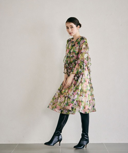 Audie a Muses（オーディア ミューズ） ワンピース 8枚接ぎ美