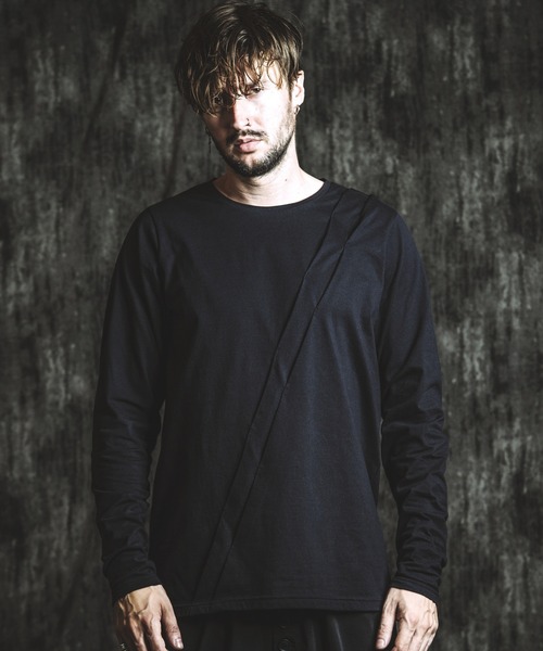 NO ID.（ノーアイディー） tシャツ 「NO ID.」Bias Dart Pullover