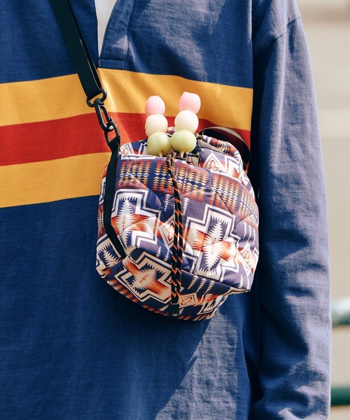 KiU（キウ） ショルダーバッグ バッグ ミニ 「PENDLETON × KiU LIMITED