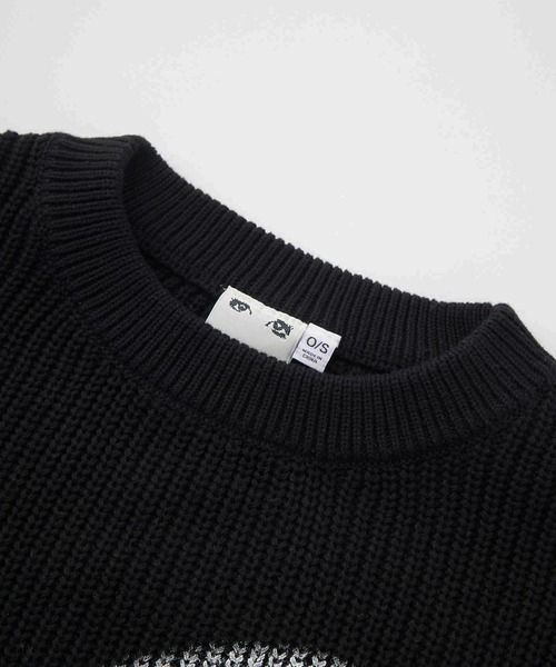 X-girl ニットセーター X-girl ニット セーター STUDDED LOGO KNIT TOP レディース