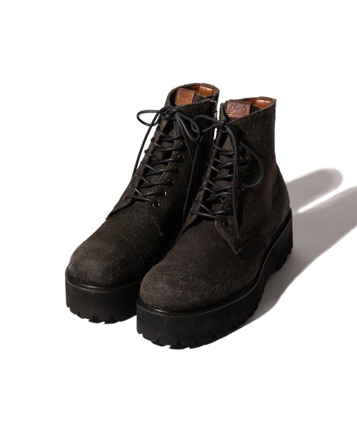 glamb（グラム） ブーツ Craft Lace Up Boots / クラフトレースアップ