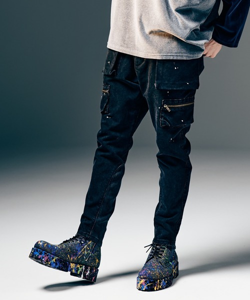 glamb（グラム） ブーツ Craft Lace Up Boots / クラフトレースアップ