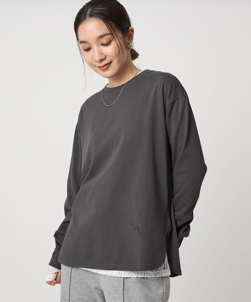 green label relaxing tシャツ 「WEB限定」「at ease」ロングスリーブ