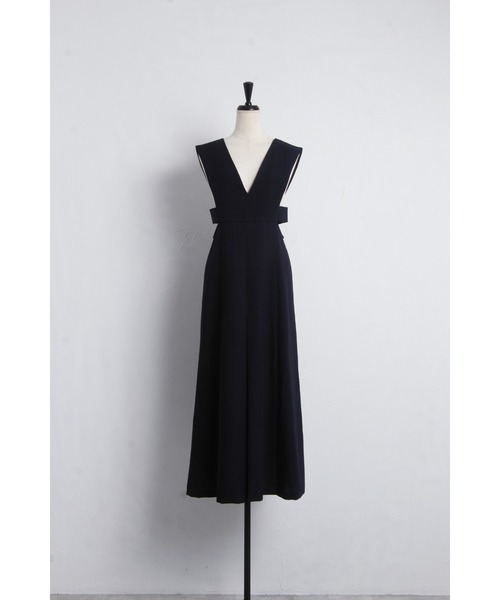 「&. NOSTALGIA」 サロペットスカート FREE ブラック レディース_画像4