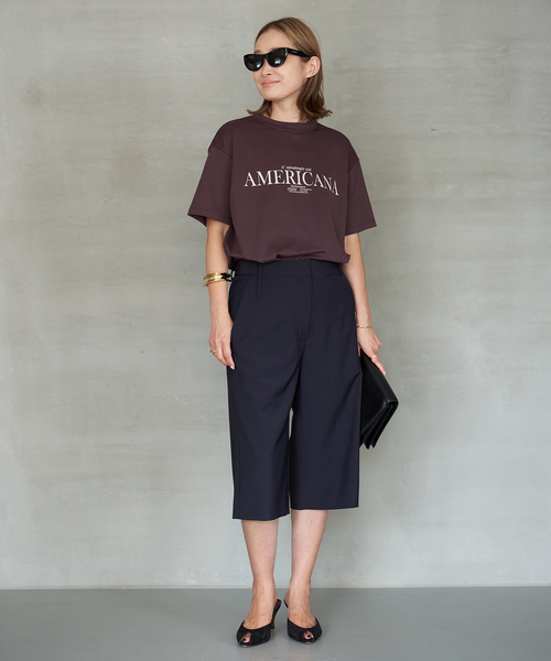 アパルトモン【AMERICANA/アメリカーナ】Cool Relax Tee AMERICANA/アメリカーナ】 Graphic T-shirt（Tシャツ