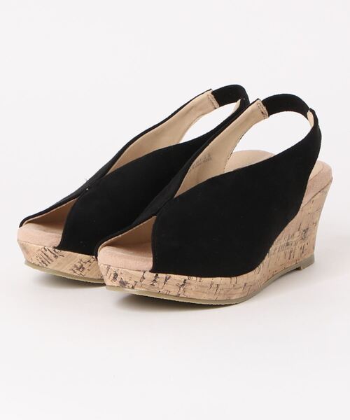 「Piedi Nudi」 ヒールサンダル M グレイッシュベージュ レディース_画像5