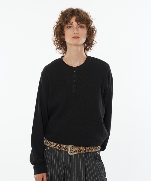 IO着用 VALLAD V.HENRY NECK L/ ブラック VALLAD V.HENRY NECK L/S ブラック iO着用 サーマル - メルカリ