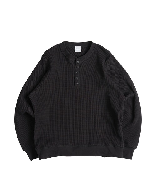 WISH FOR EVER tシャツ DRAW CODE HENRY NECK THERMAL LONG