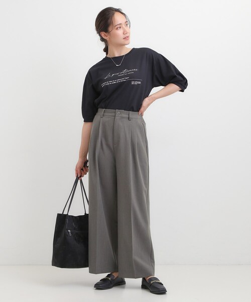 SHOO・LA・RUE（シューラルー） パンツ 「洗濯機可/S-LL」すっきり上品