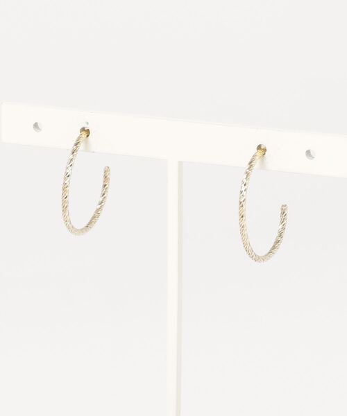 匿名配送　agete ゴールドピアス 両耳 agete（アガット） ピアス（両耳用） FREE ゴールド レディース