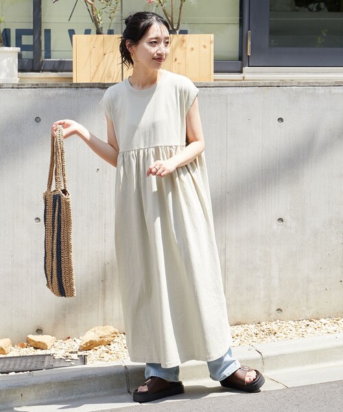 [FREAK'S STORE] короткий рукав One-piece MEDIUM темно-синий женский 