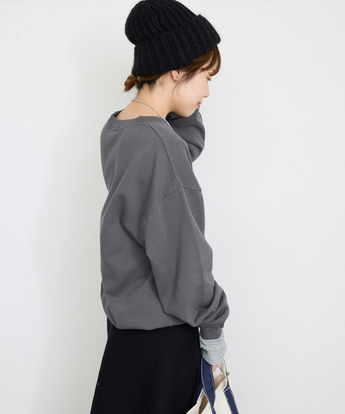 「SCREEN STARS」 スウェットカットソー FREE アイボリー レディース_画像6