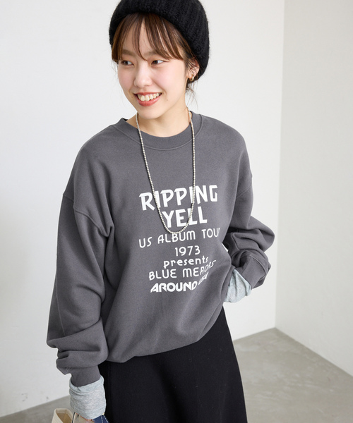 「SCREEN STARS」 スウェットカットソー FREE アイボリー レディース_画像8