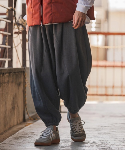 CAMBIO（カンビオ） パンツ mp14132- Honeycomb Jacquard Fleece