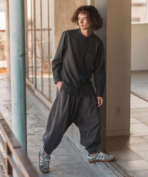 CAMBIO（カンビオ） パンツ mp14132- Honeycomb Jacquard Fleece