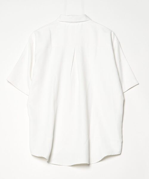 「tk.TAKEO KIKUCHI」 半袖シャツ 02 ホワイト メンズ_画像2