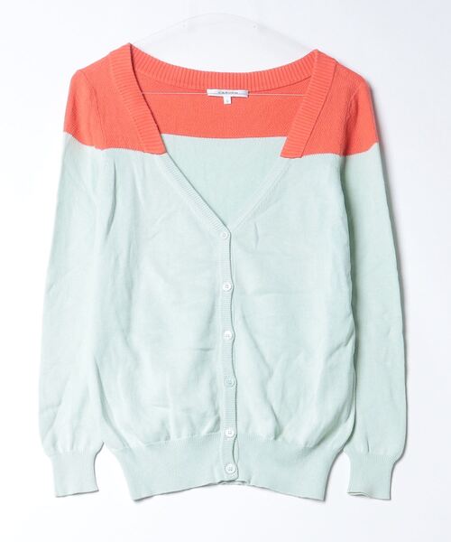 CARVEN（カルヴェン） ニットカーディガン S グリーン レディース  