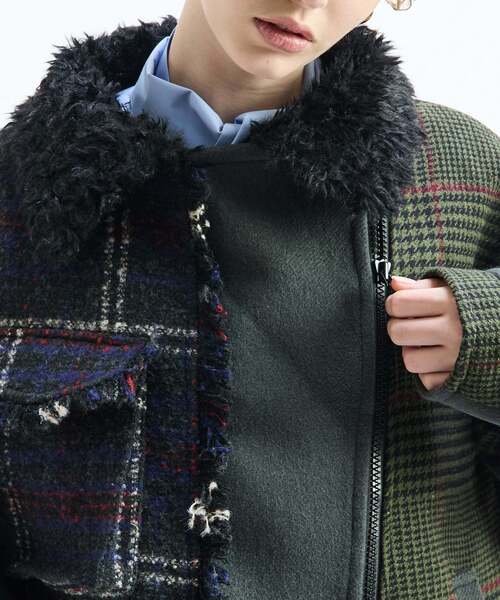 新品未使用　ソフィット別注アウラアイラ　アウター 別注》【AULA AILA/アウラ アイラ】TAILOR HALF COAT｜SOFFITTO