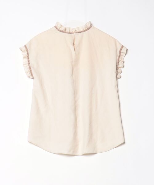 「STRAWBERRY-FIELDS」 ドルマンスリーブブラウス - ベージュ レディース_画像2
