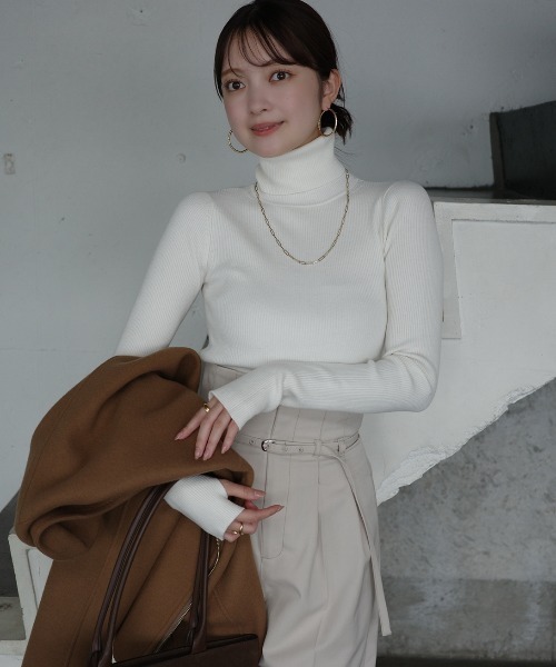 anuans（アニュアンス） ニット セーター シルクカシミアブレンド