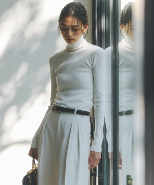 anuans（アニュアンス） ニット セーター シルクカシミアブレンド