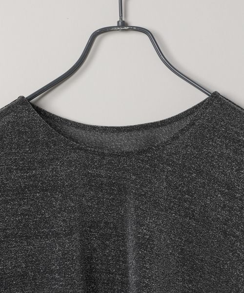 「JEANASIS」 半袖カットソー FREE ブラック レディース_画像3