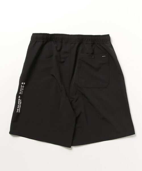 「RVCA」 ハーフパンツ MEDIUM ブラック メンズ_画像3