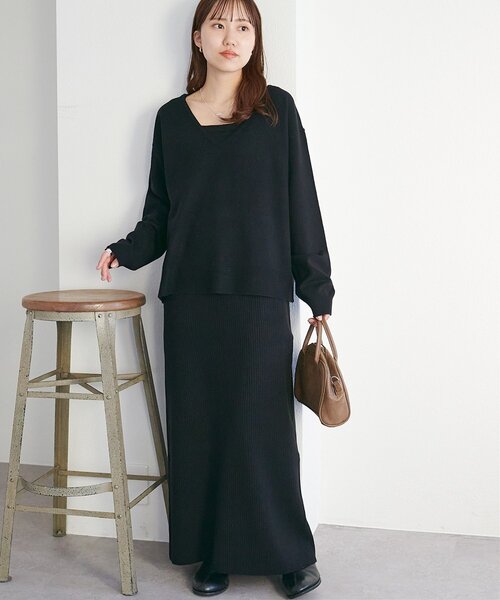 Discoat（ディスコート） ワンピース セットニットワンピース「WEB限定