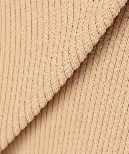 Noble　レースアップリブニット　新品タグ付き レースアップリブニット（ニット/セーター）｜NOBLE（ノーブル）の