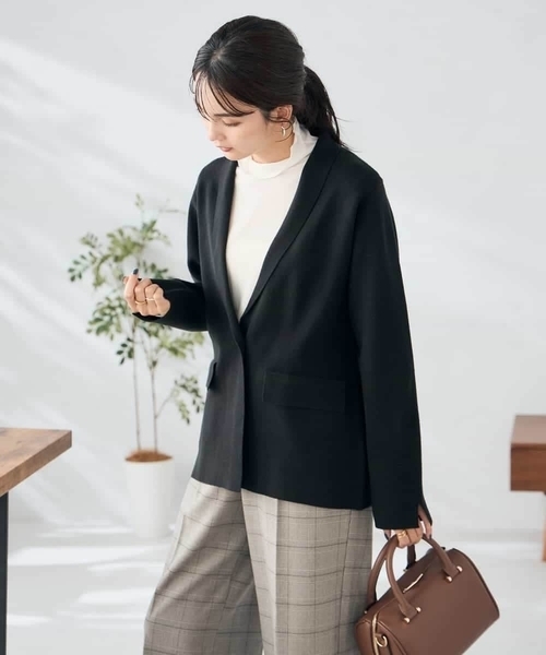 a.v.v（アー・ヴェ・ヴェ） カーディガン ニットジャケット レディース