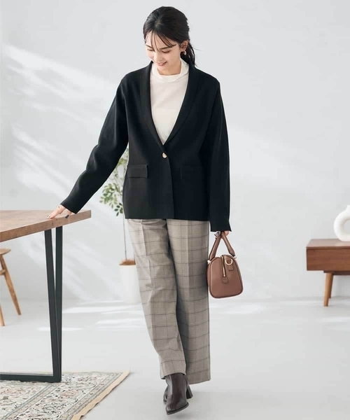 a.v.v（アー・ヴェ・ヴェ） カーディガン ニットジャケット レディース