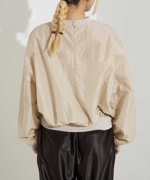 「NOMINE」 長袖ブラウス フリー ベージュ系その他 レディース_画像8