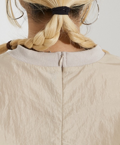 「NOMINE」 長袖ブラウス フリー ベージュ系その他 レディース_画像9