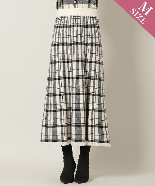 WILLSELECTION（ウィルセレクション） スカート 「CHECK KNIT series