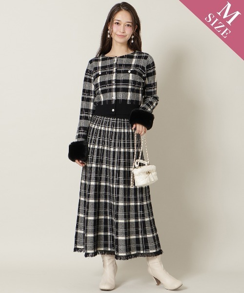WILLSELECTION（ウィルセレクション） スカート 「CHECK KNIT series