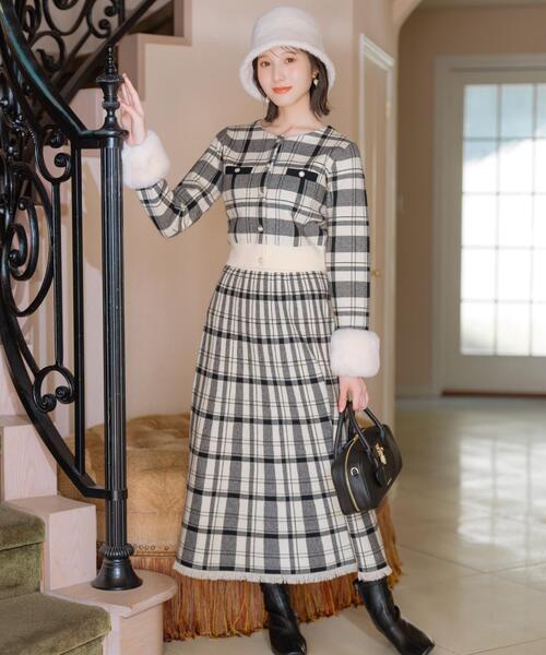 volvik♡ニット♡スカート♡セット WILLSELECTION（ウィルセレクション） スカート 「セットアップ対応