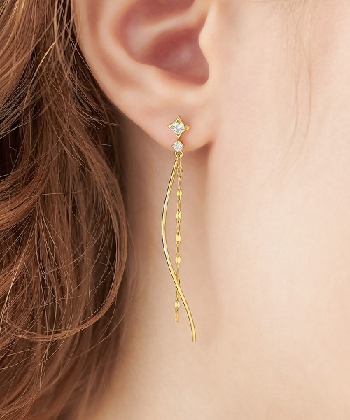 CANAL 4℃（カナルヨンドシー） ピアス 「Winter Collection」シルバー 