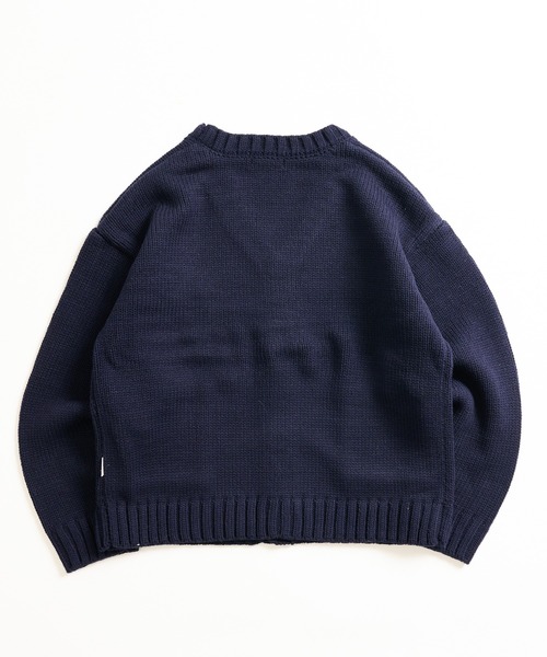 「MUHET」 ニットカーディガン SMALL ブラウン レディース_画像7