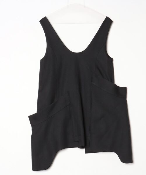 UN3D.（アンスリード） ベスト FREE ブラック レディース : ZOZOTOWN