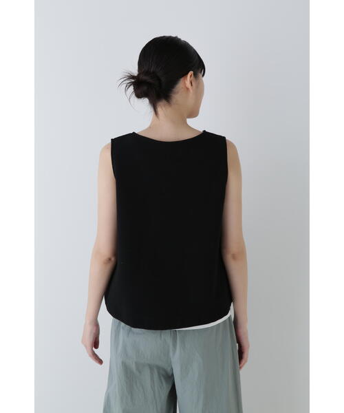 「human woman」 ノースリーブトップス MEDIUM グリーン レディース_画像6